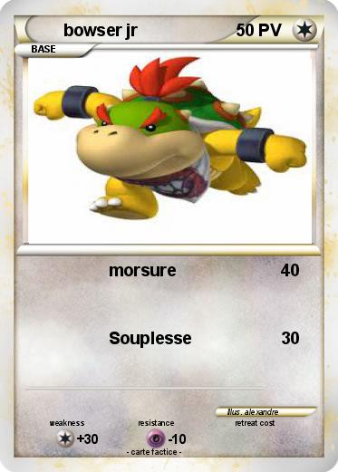 Pokemon bowser jr