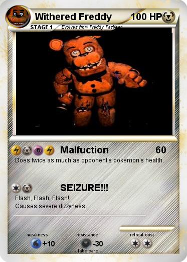 Pokemon Withered Freddy