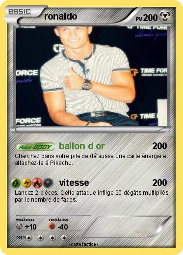 Pokemon ronaldo