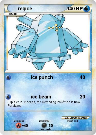Pokemon regice