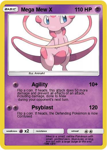 Pokemon Mega Mew X
