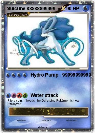 Pokemon Suicune 88888899999