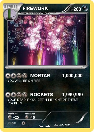 Pokemon FIREWORK