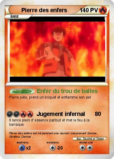 Pokemon Pierre des enfers