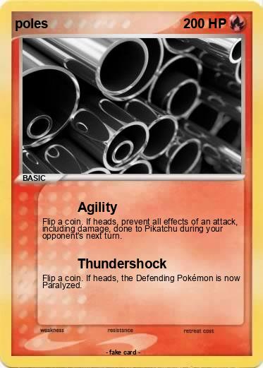 Pokemon poles