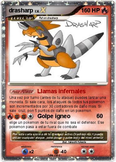 Pokemon drasharp