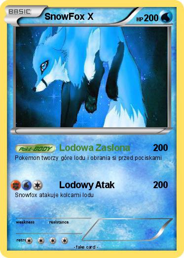 Pokemon SnowFox X