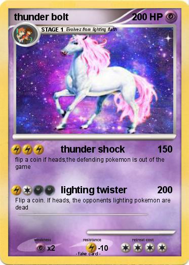 Pokemon thunder bolt