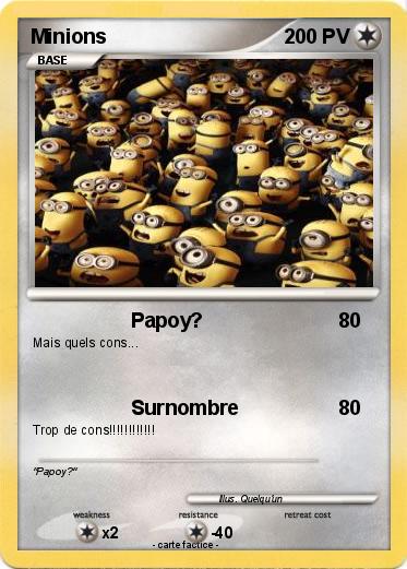 Pokemon Minions