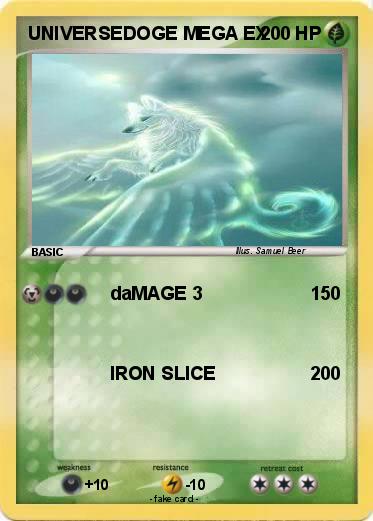 Pokemon UNIVERSEDOGE MEGA EX