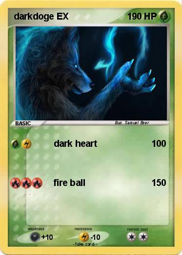 Pokemon darkdoge EX