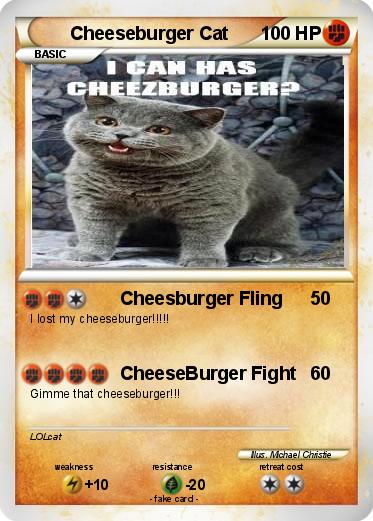 Pokemon Cheeseburger Cat