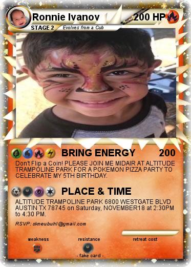 Pokemon Ronnie Ivanov