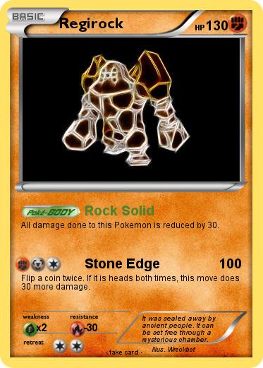 Pokemon Regirock