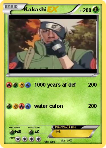 Pokemon Kakashi