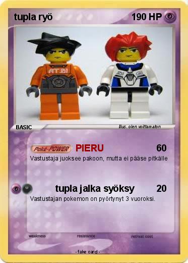Pokemon tupla ryö