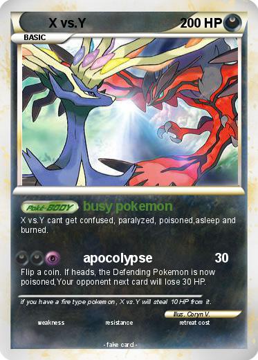Pokemon X vs.Y