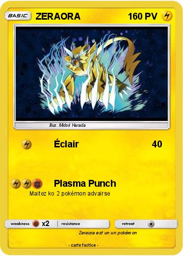 Pokemon ZERAORA