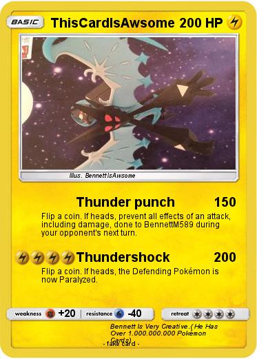 Pokemon ThisCardIsAwsome