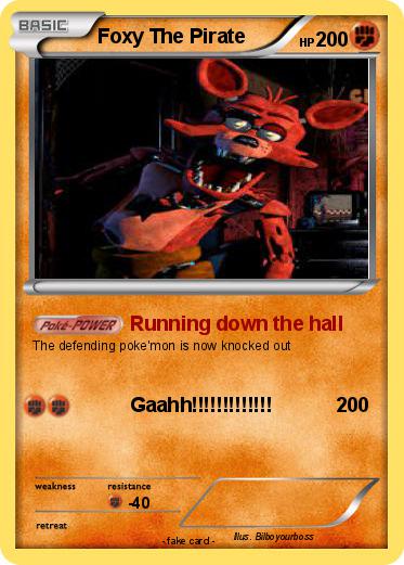 Pokemon Foxy The Pirate