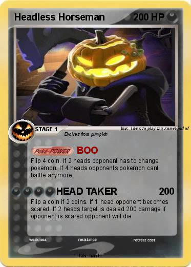 Pokemon Headless Horseman