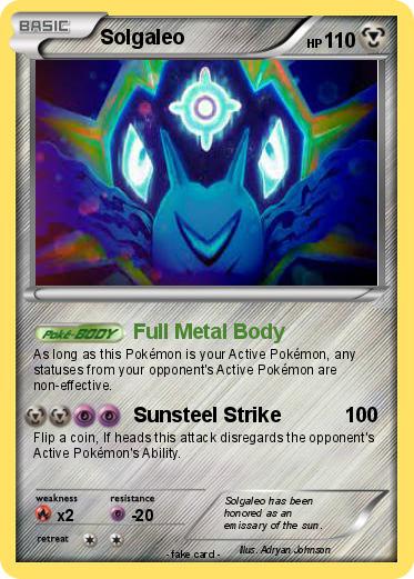 Pokemon Solgaleo