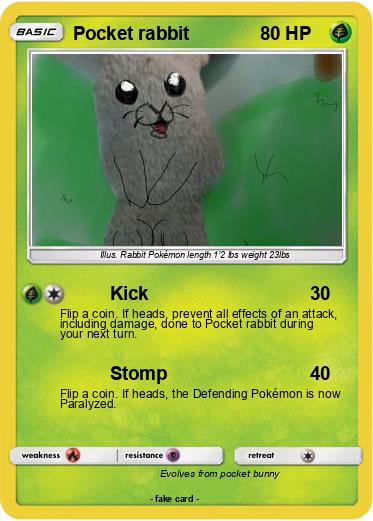 Pokemon Pocket rabbit