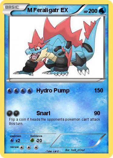 Pokemon M Feraligatr EX