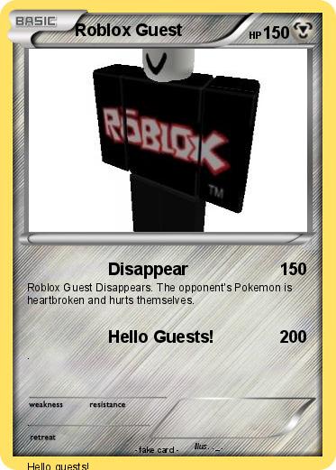 Pokemon Roblox Guest