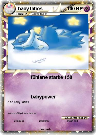 Pokemon baby latios