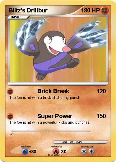 Pokemon Blitz's Drillbur