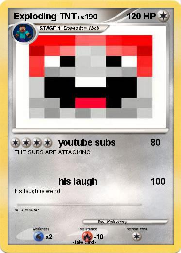 Pokemon Exploding TNT