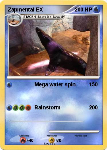 Pokemon Zapmental EX