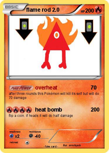 Pokemon flame rod 2.0