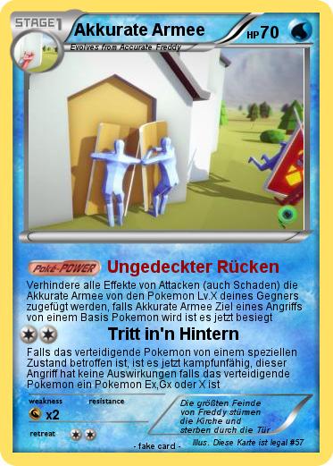 Pokemon Akkurate Armee