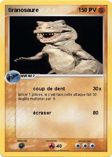 Pokemon tiranosaure