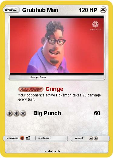Pokemon Grubhub Man