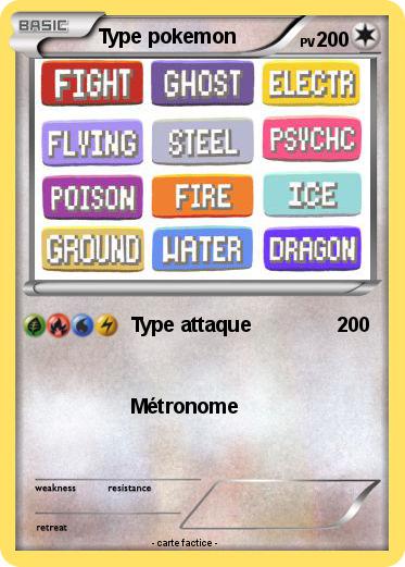 Pokemon Type pokemon
