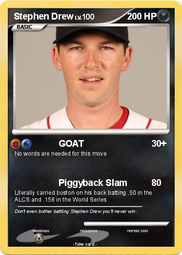 Pokemon Stephen Drew