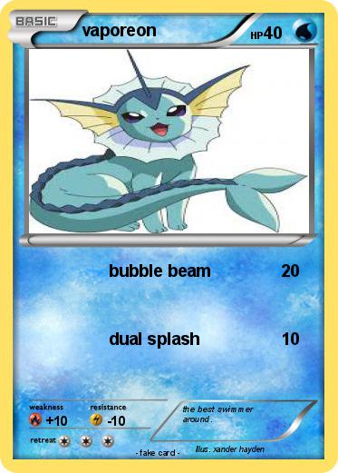 Pokemon vaporeon