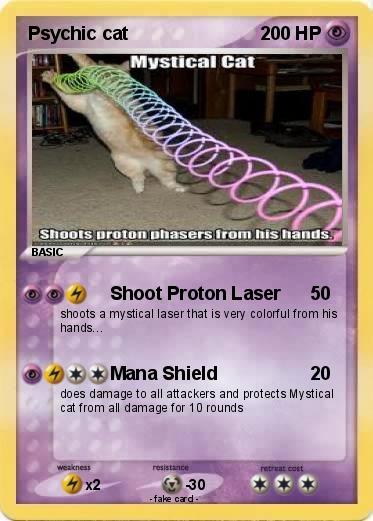 Pokemon Psychic cat