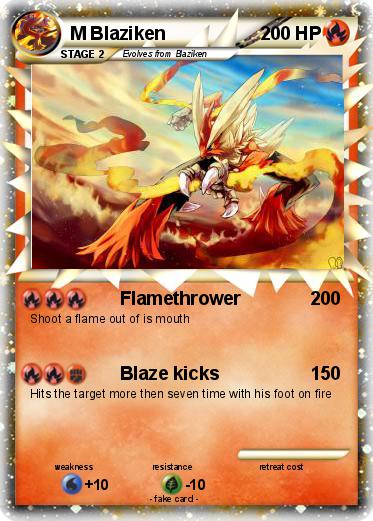 Pokemon M Blaziken