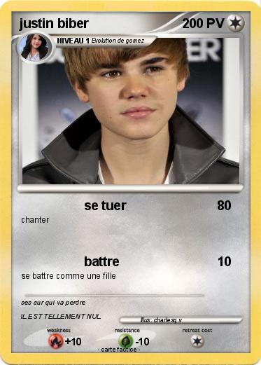 Pokemon justin biber