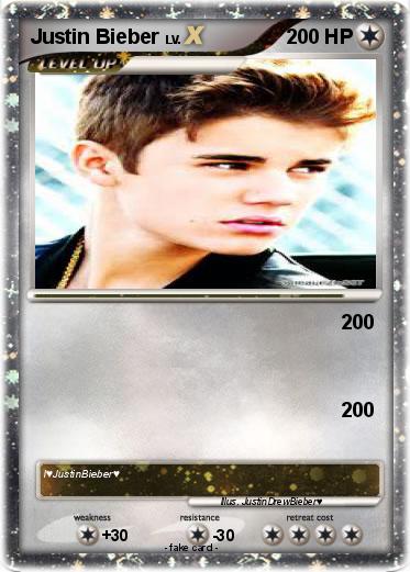 Pokemon Justin Bieber