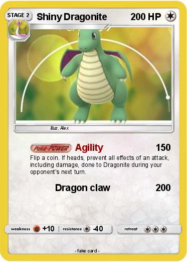 Pokemon Shiny Dragonite
