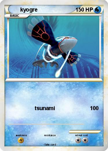 Pokemon kyogre