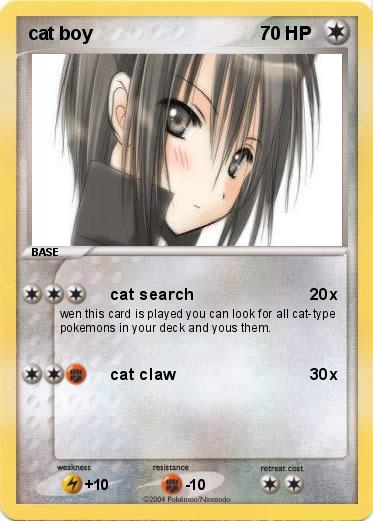 Pokemon cat boy