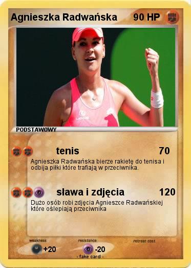 Pokemon Agnieszka Radwańska
