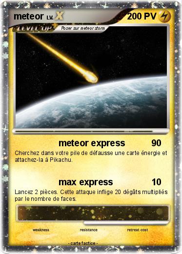 Pokemon meteor