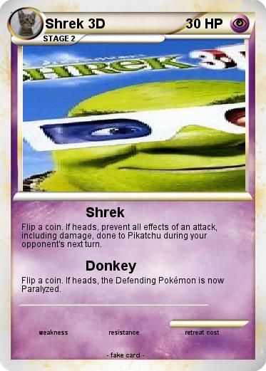 Pokemon Shrek 3D